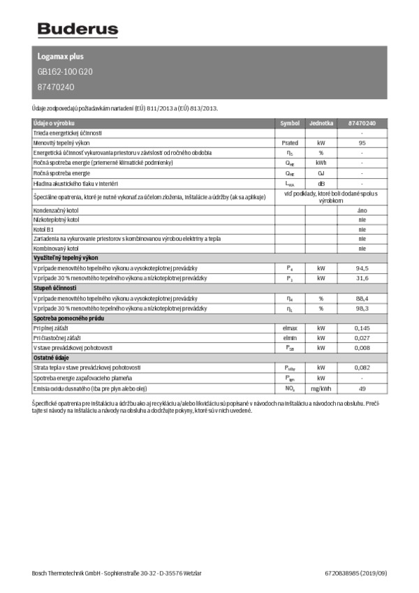 Buderus logamax plus gb162 user manual 2017